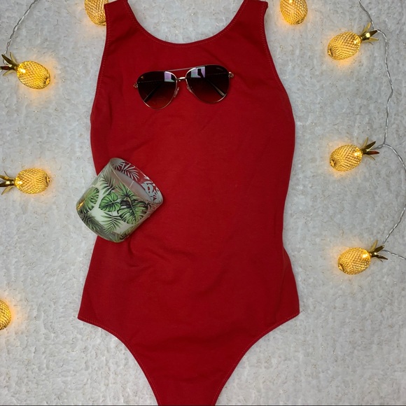 Wilfred Tops - wilfred red body suit